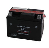 BCB4L-B-AGM | AGM-Motorradbatterie, YB4L-B/A, 12 V, Kaltstartstrom: 4 A, 40 CCA, 120 x 70 x 91 mm – Offizielle Website von BC Battery