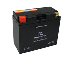 BCT12B-4-GEL | Motorrad-GEL-Batterie, YT12B-BS, 12V, 10Ah, Kaltstartstrom: 210 A, 150x70x130 mm – Offizielle italienische Website von BC Battery