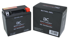 BCTX5L-GEL | Motorrad-GEL-Batterie, YTX5L-BS, 12V, 4Ah, Kaltstartstrom: 80 A, 113x70x105 mm – Offizielle italienische Website von BC Battery