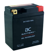 BCTZ8V-GEL | GEL‑Motorradbatterie, YTZ8V, 12V, 7Ah, CCA: 120 Amp, 113x70x130 mm – Offizielle Website von BC Battery
