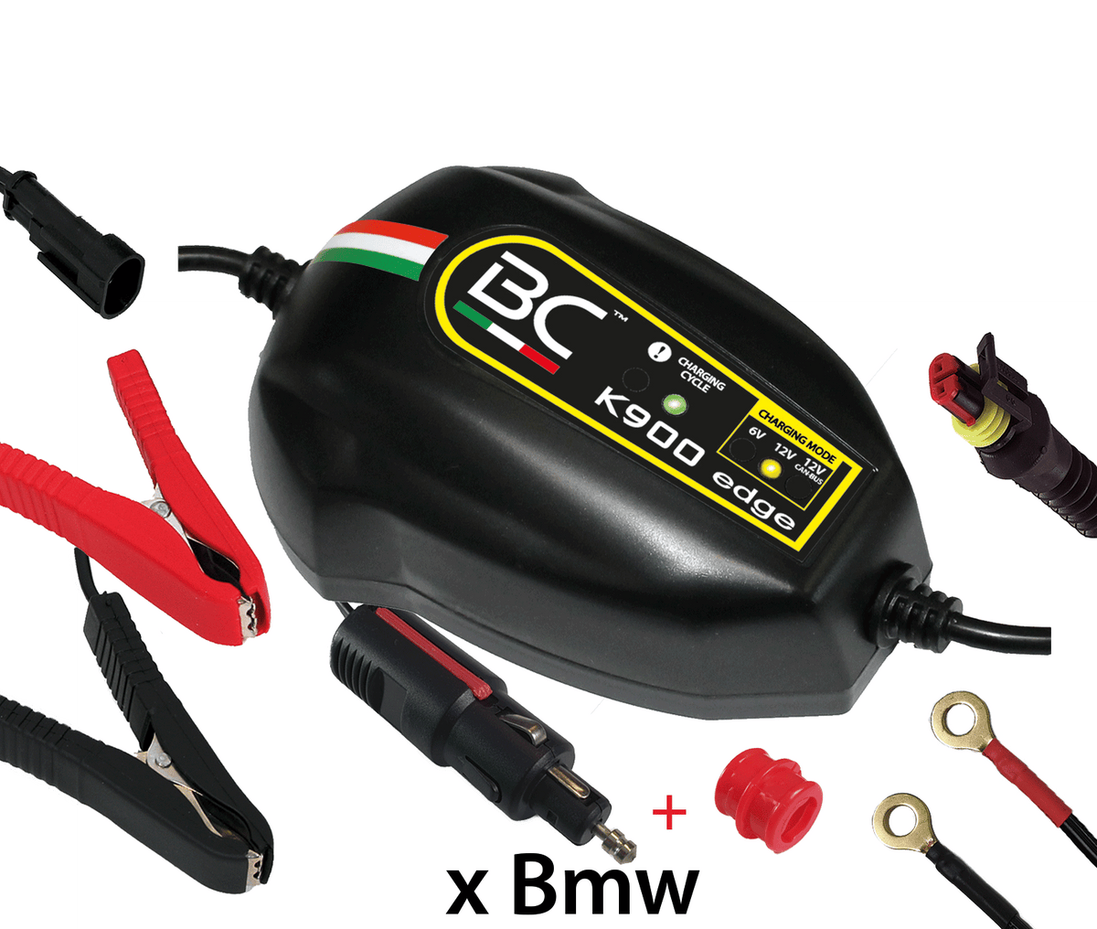 K900 EDGE  Batterieladegerät und Wartung für BMW CAN-BUS 6/12V, 1