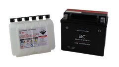 BCTX12-AGM | AGM-Motorradbatterie, YTX12-BS, 12 V, 10 Ah, Kaltstartstrom: 180 A, 150 x 87 x 130 mm – Offizielle Website von BC Battery