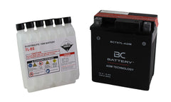 BCTX7L-AGM | AGM-Motorradbatterie, YTX7L-BS, 12 V, 6 Ah, Kaltstartstrom: 100 A, 150 x 70 x 130 mm – Offizielle Website von BC Battery