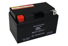 BCTZ10S-GEL | Motorrad-GEL-Batterie, YTZ10S, 12V, 8,6Ah, Kaltstartstrom: 190 A, 150x87x93 mm – Offizielle italienische Website von BC Battery
