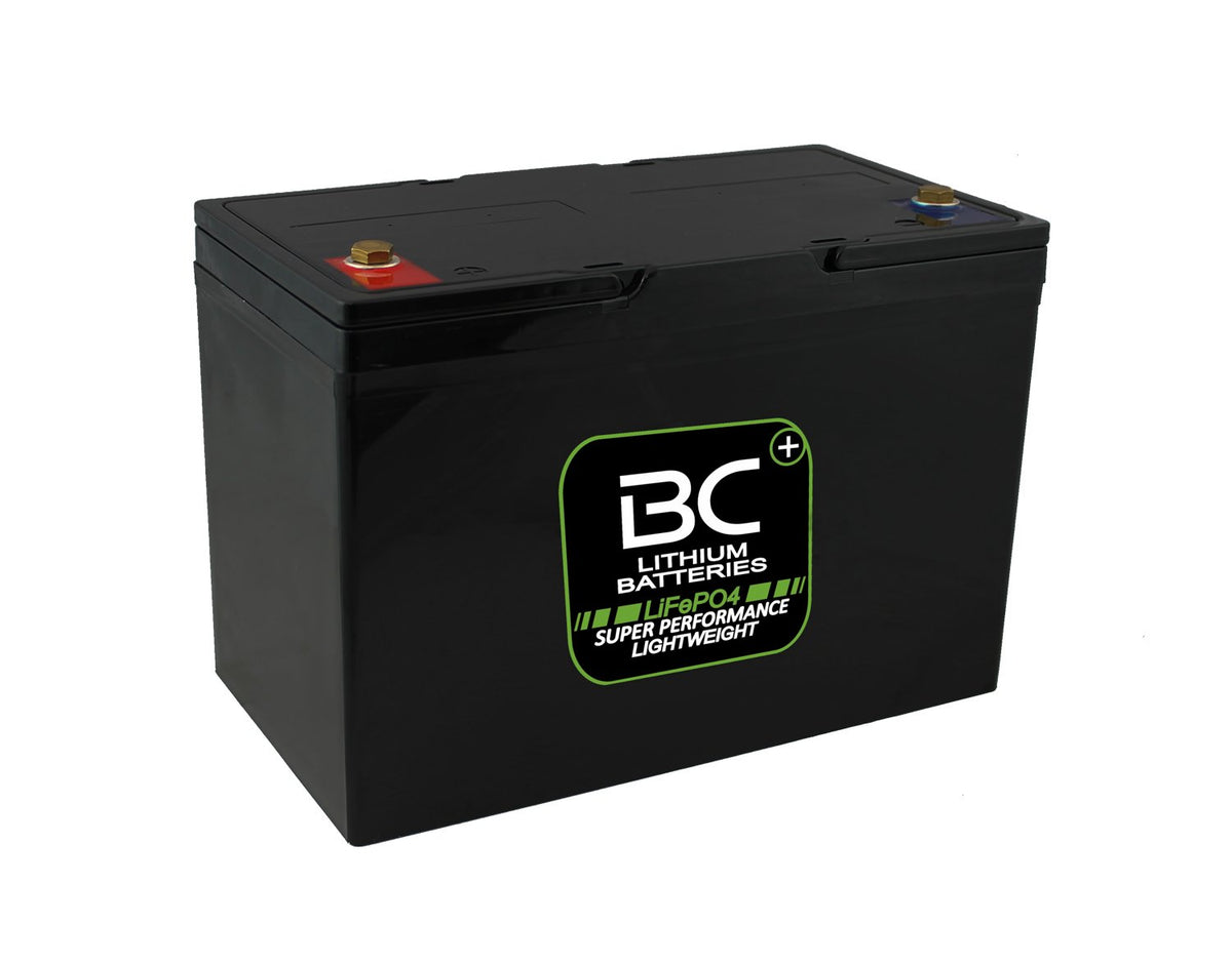 BCLT100 | Lithium-LiFePO4-Batterie, 12,4 kg, 12 V, 100 Ah, "Deep Cycle" für Wohnmobile