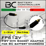 Connettore per Moto BMW, presa 12V DIN4165 FP612V - BC Battery Controller