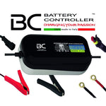 BC 9000 EVO DESIGN , 9 Amp / 1 Amp, Caricabatteria e Mantenitore Digitale/LCD, Tester di Batteria e Alternatore per tutte le batterie Auto, Moto, Camper & Nautica 12V