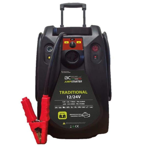 BC Jumpstarter Traditional 12/24V, Booster Professionale per Auto e Camion 5000A - BC Battery Controller