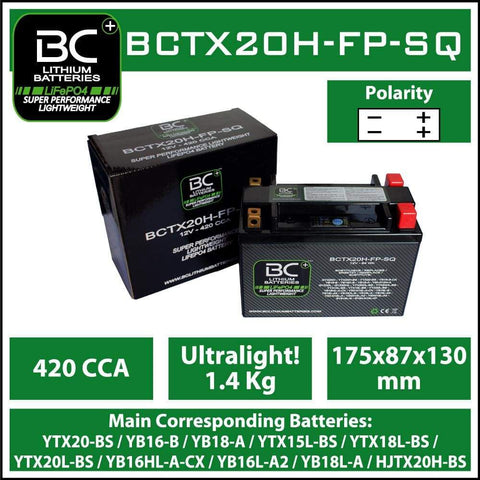 Battery Ducati Paso 906 YTX20H-BS Lithium Ion, 157,00 €